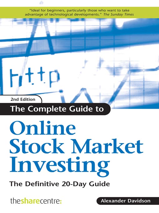 Cover image for The Complete Guide to Online Stock Market Investing